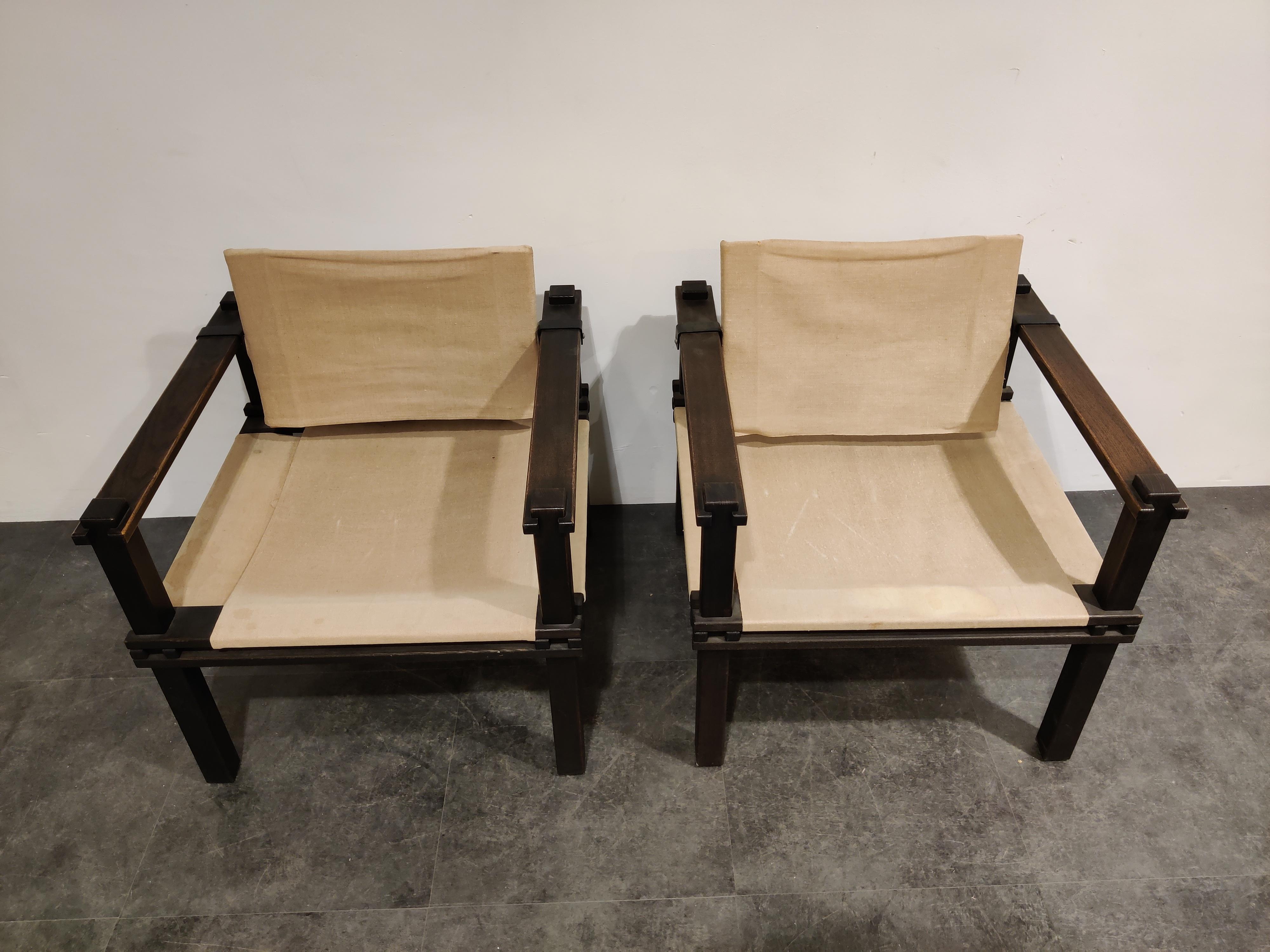 Mid-20th Century Farmer Chairs by Gerd Lange for Bofinger, 1960s