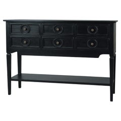 Farmhouse Black Rustic Sideboard
