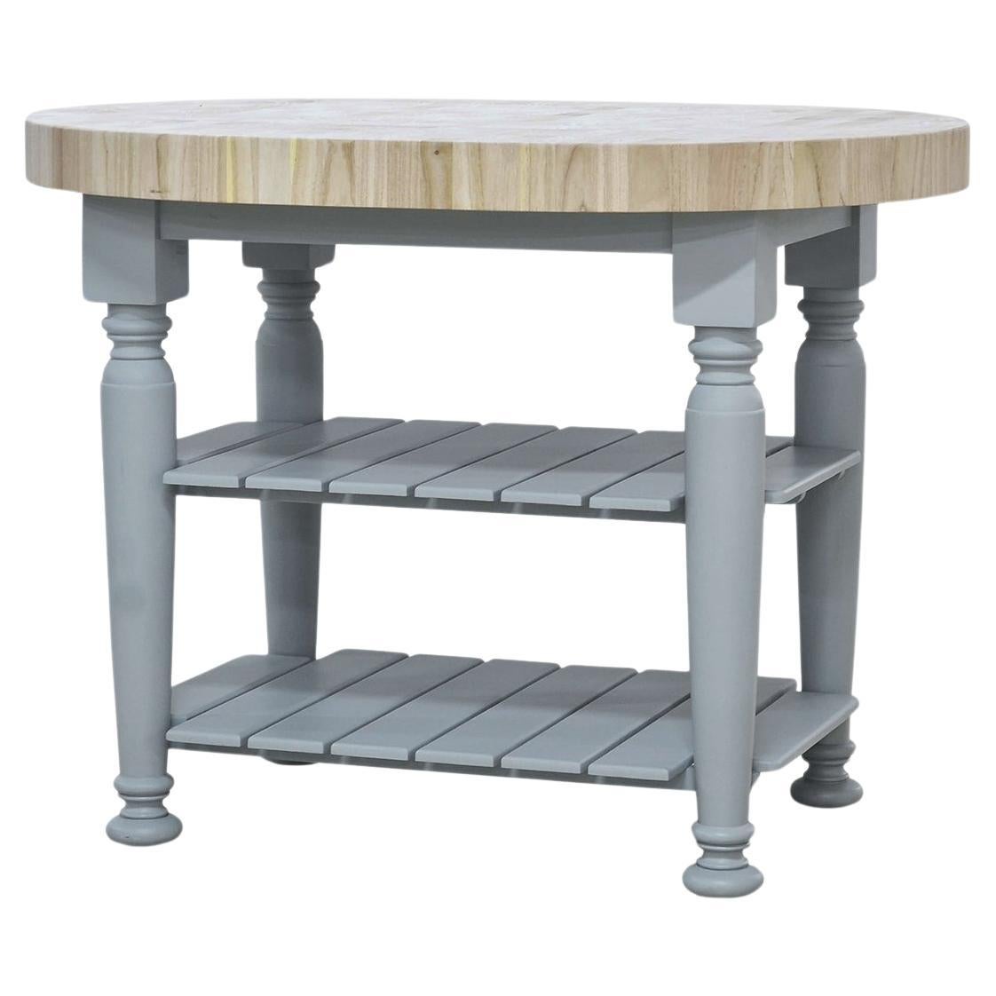 Bauernhaus Butcher Block Küche Insel