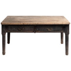 Antique Farmhouse Dairy Table, England, circa 1850