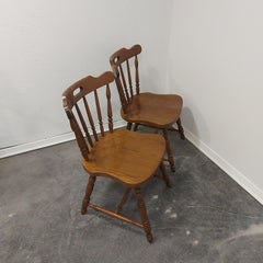 Farmhouse Dining Chairs 1970s