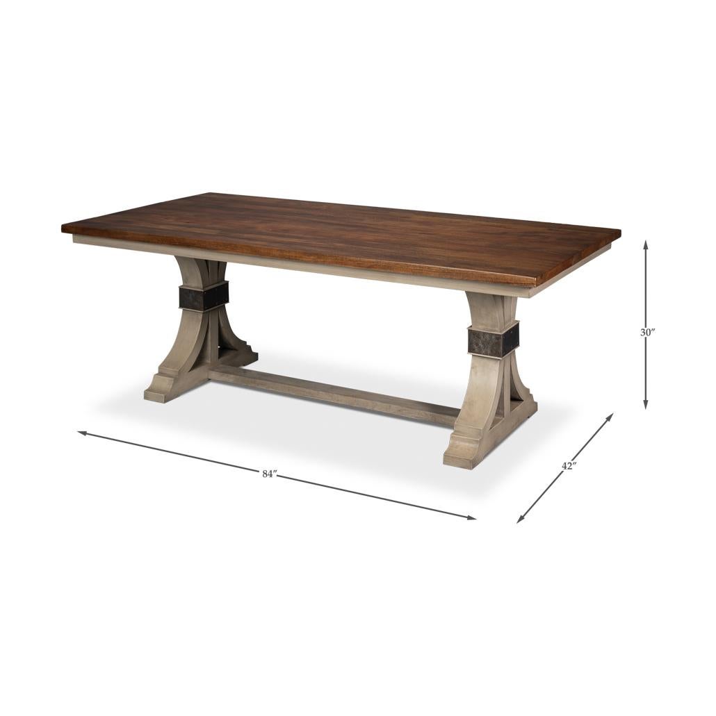 Table de salle à manger fermière en vente 2