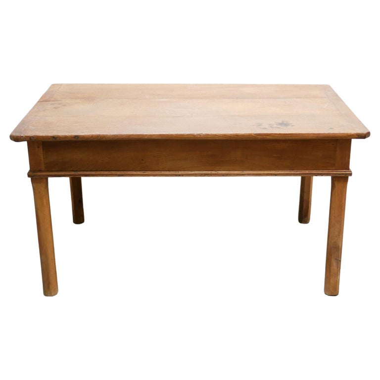 Farmhouse Dining Table, Vintage Wooden Desk For Sale at 1stDibs