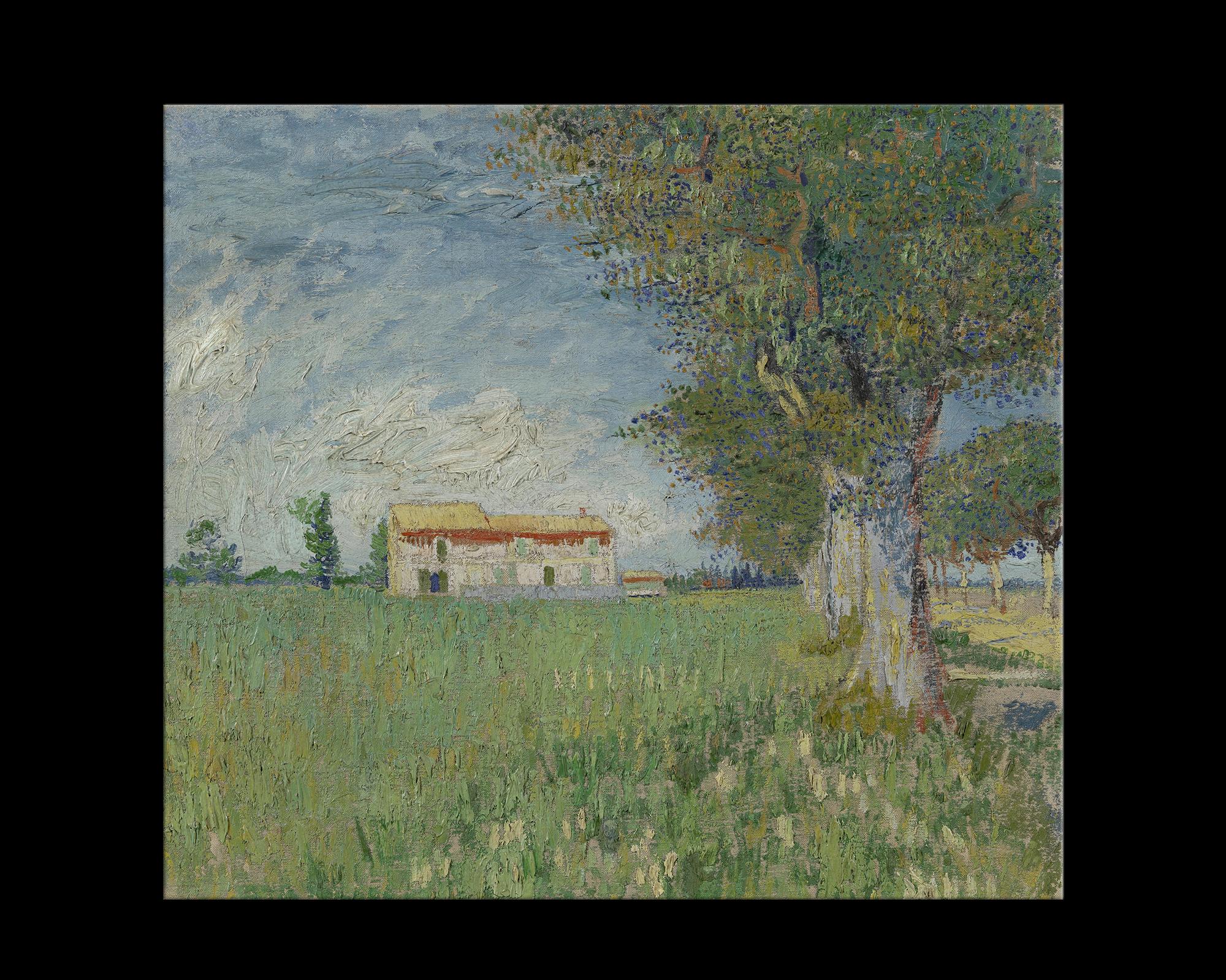 This large impressionist Masterpiece is a faithful yet nuanced reproduction of a 