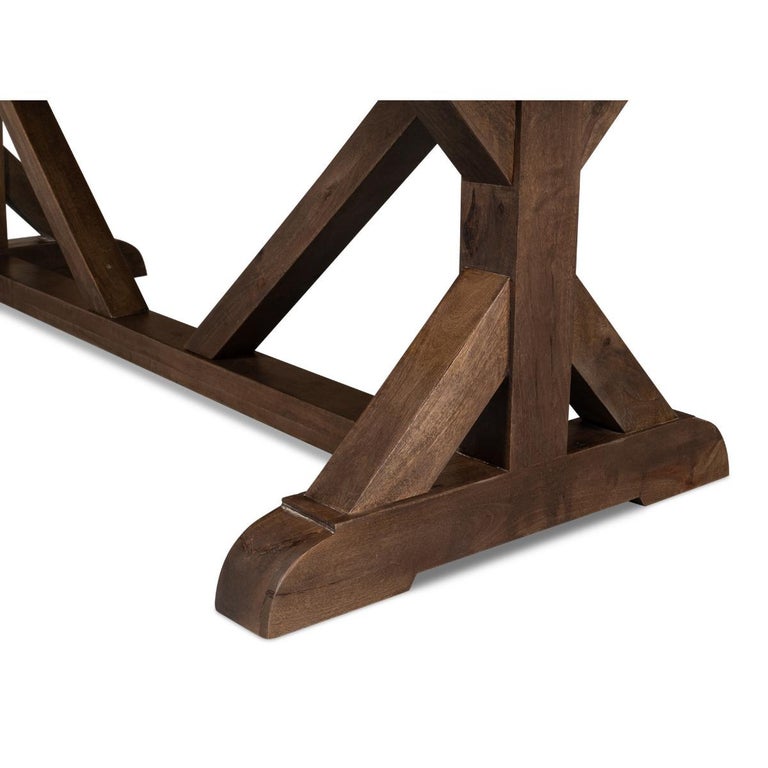 Farmhouse Refectory Dining Table For Sale at 1stDibs