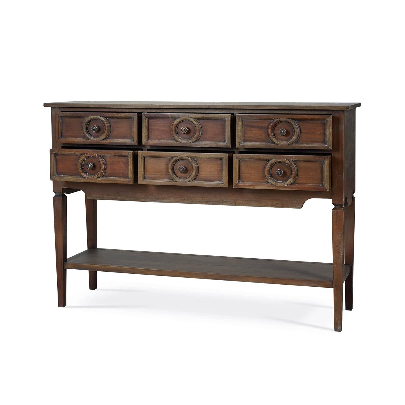 Asiatico Credenza rustica in stile agriturismo in vendita