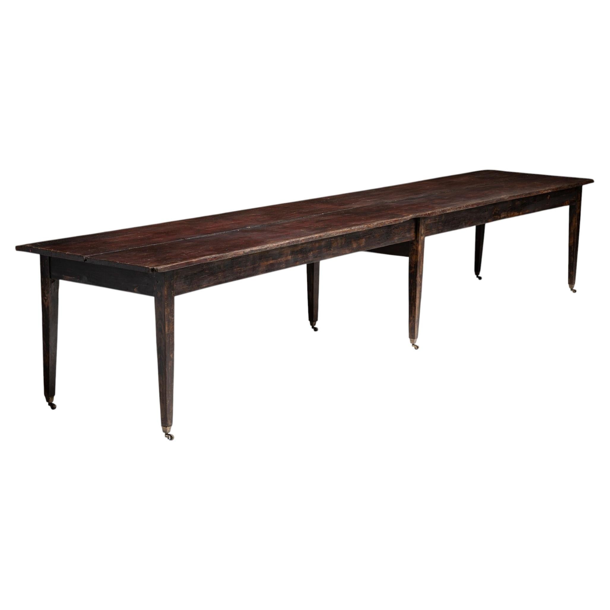 Farmhouse Table, America 1900