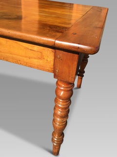 Farmhouse Table, Cherrywood, circa 1860