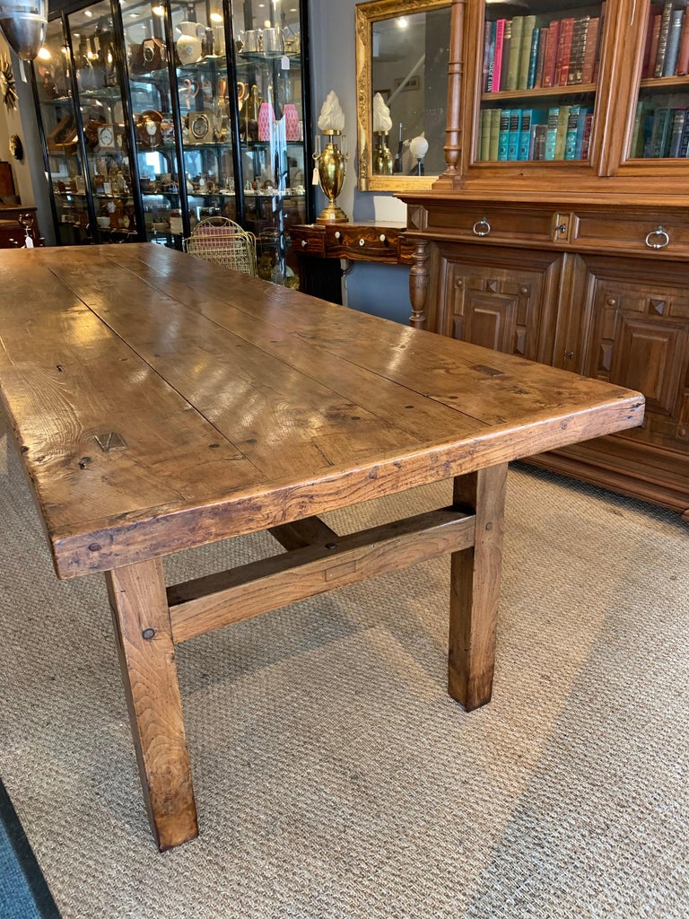 Farmhouse Table Elm at 1stDibs