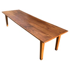 Farmhouse Table, Elm Long and Wide