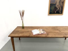 Farmhouse Table with Spindle Legs, L 260 cm
