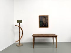 Farmhouse Table with Spindle Legs, L155 cm