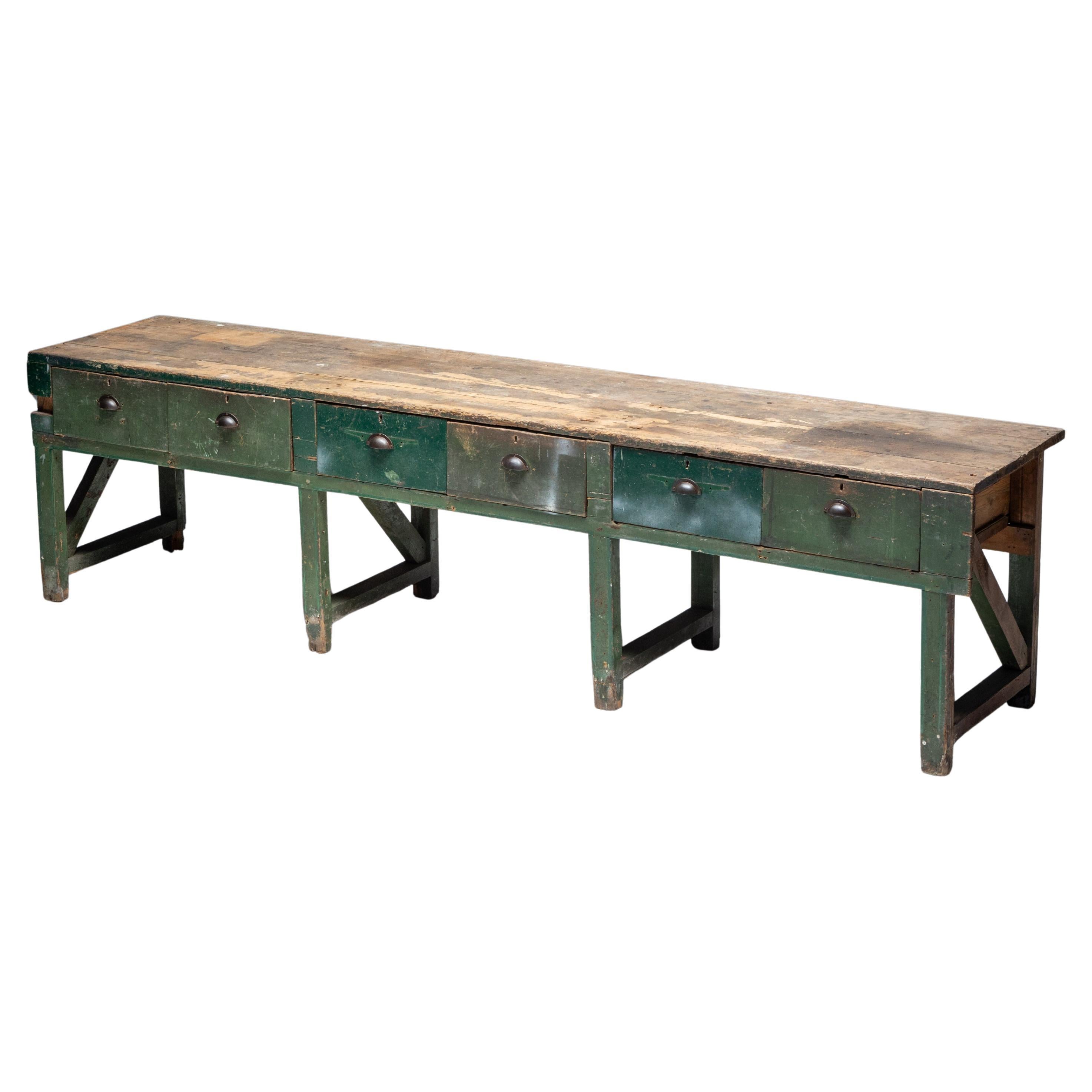 Mesa de trabajo de granja, Francia, Principios del siglo XX