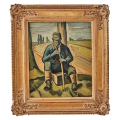 Farming Resting by Edgar Hewitt Nye