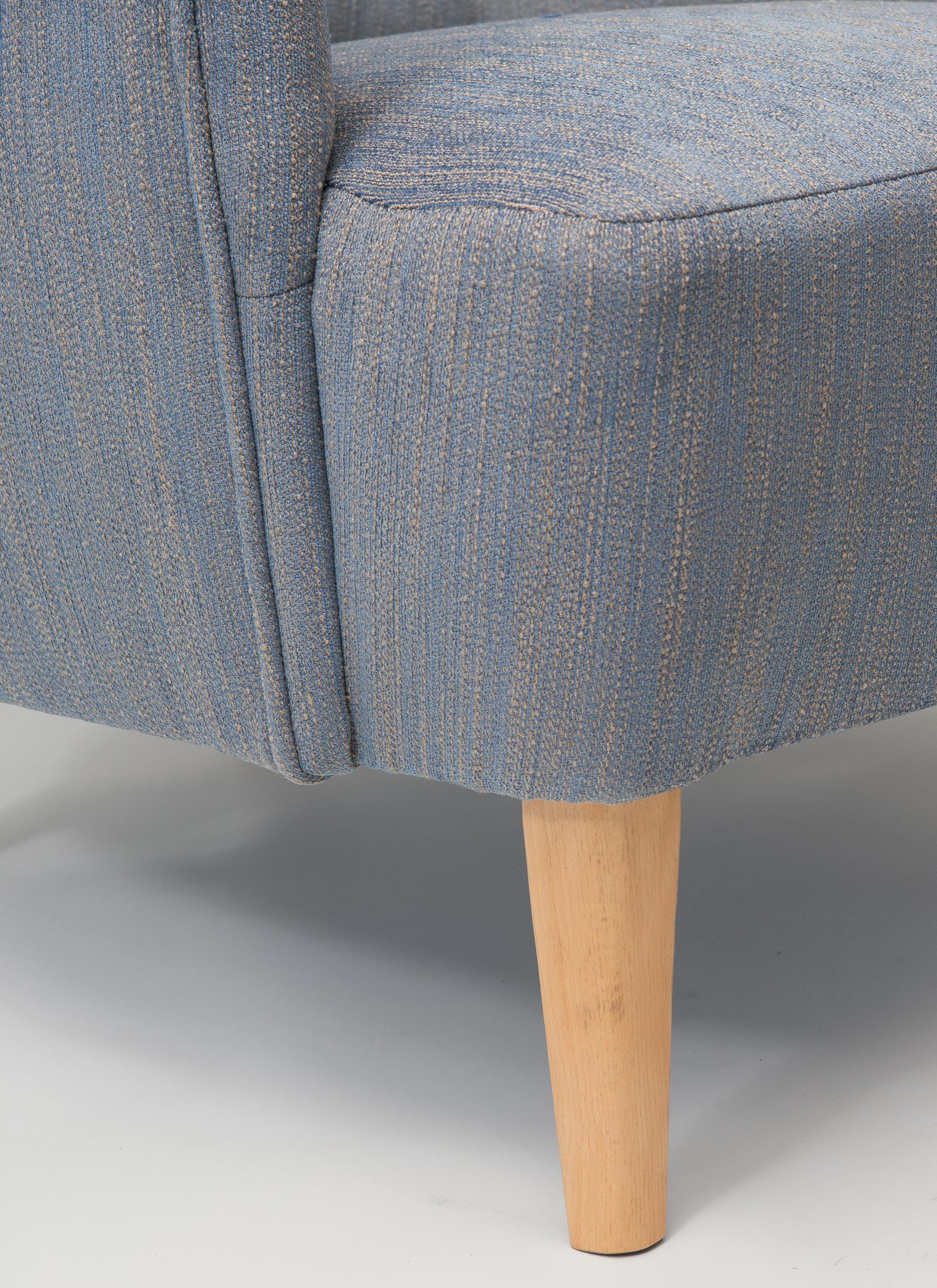 Sillón Farmor de Carl Malmsten para O.H. Sjogren Tela en venta