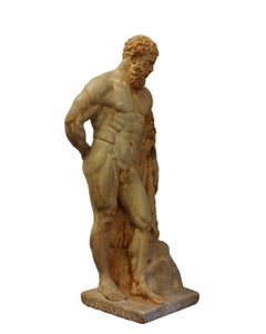 Farnese Hercules Resin Sculpture, Italy, 1960s