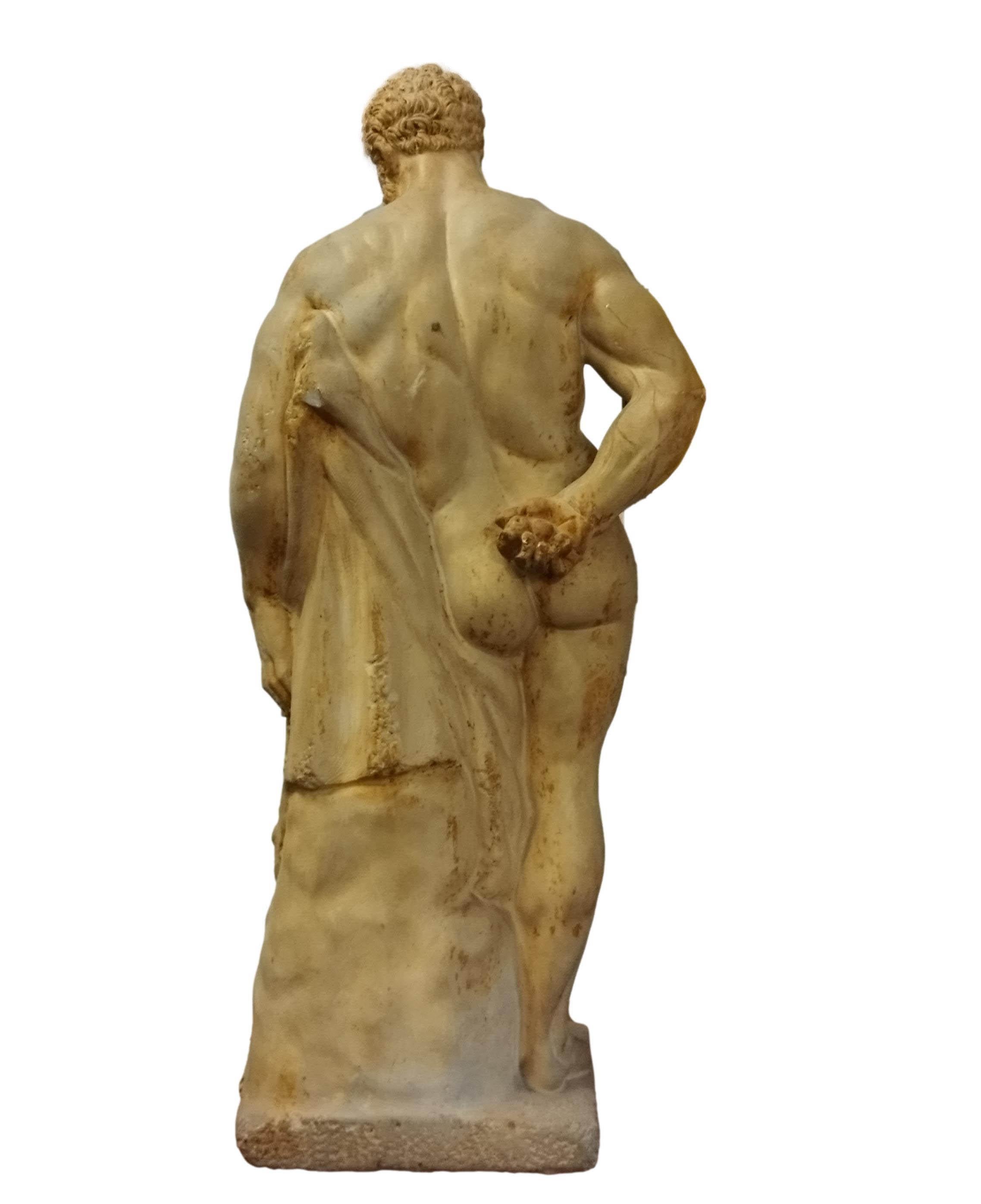 Italian Farnese Hercules Resin Sculpture, Italy, 1960s