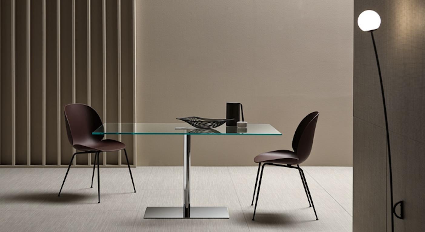 Farniente Alto Glass Dining Table, Designed by Giovanni Tommaso Garattoni In New Condition For Sale In Beverly Hills, CA