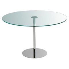 Farniente Alto Glass Dining Table, Designed by Giovanni Tommaso Garattoni