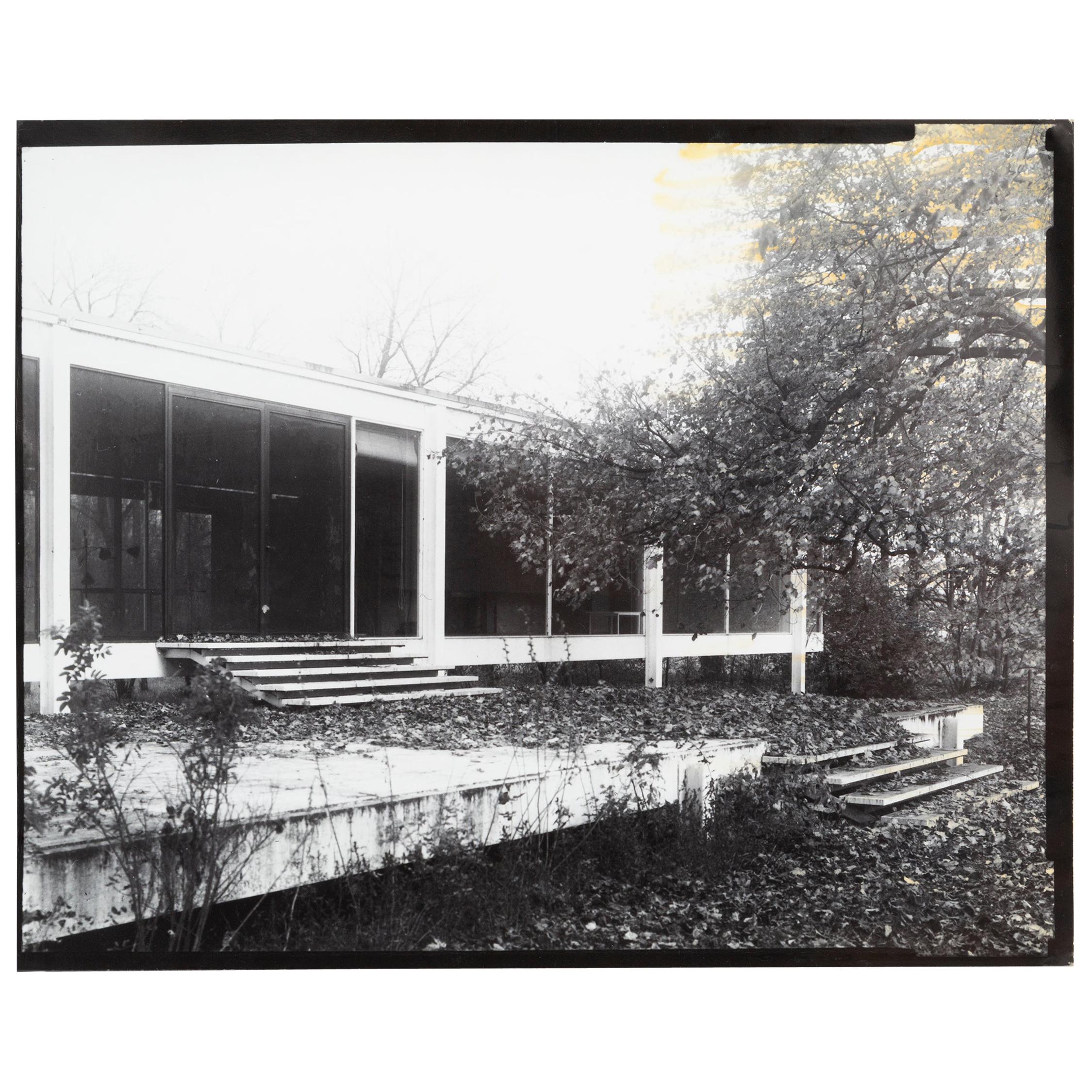"Farnsworth House Early Decline #1" Photograph by Jim Zanzi