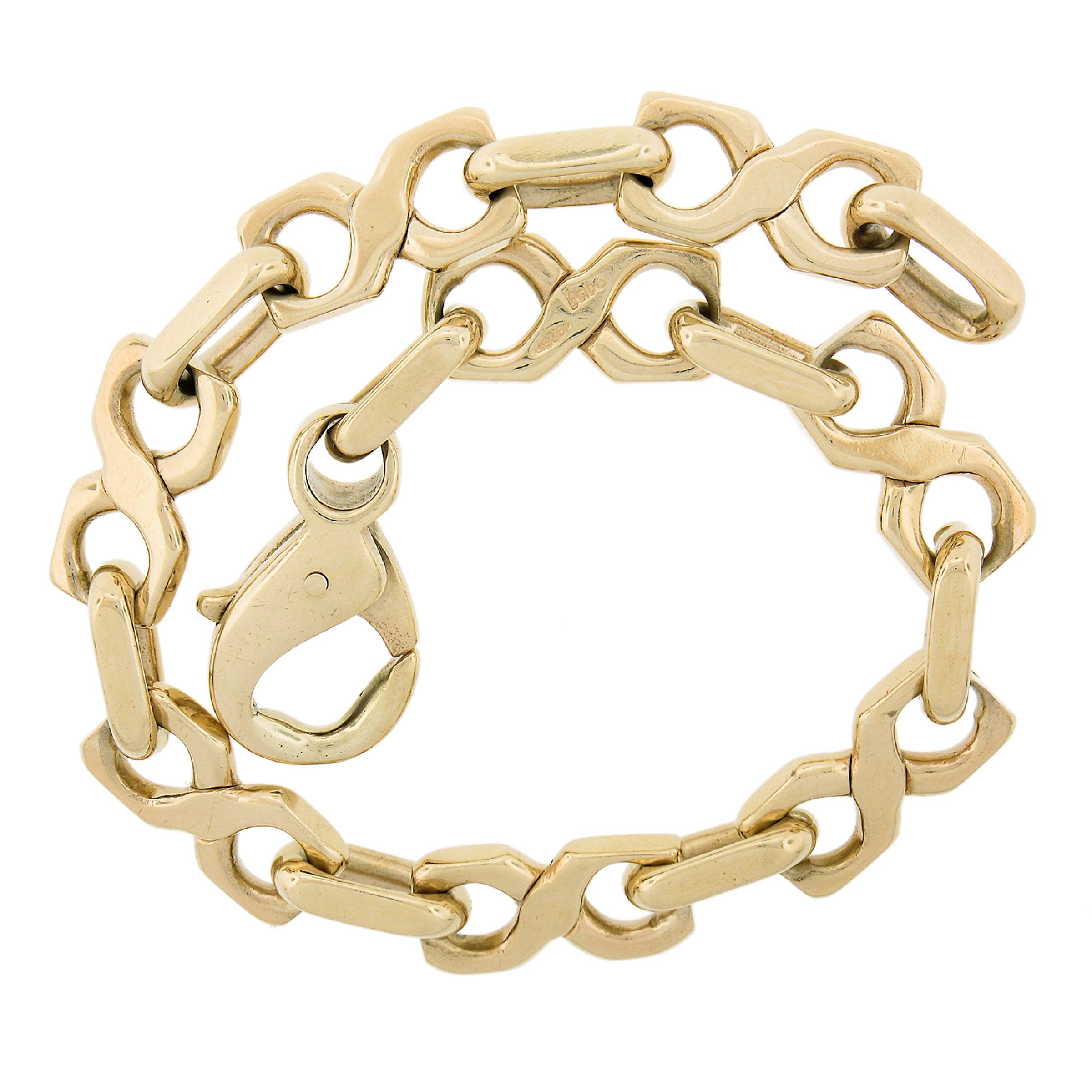 mens bracelet link types