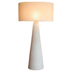 Farol - Lámpara de pie gigante de cerámica hecha a mano de 50" de altura