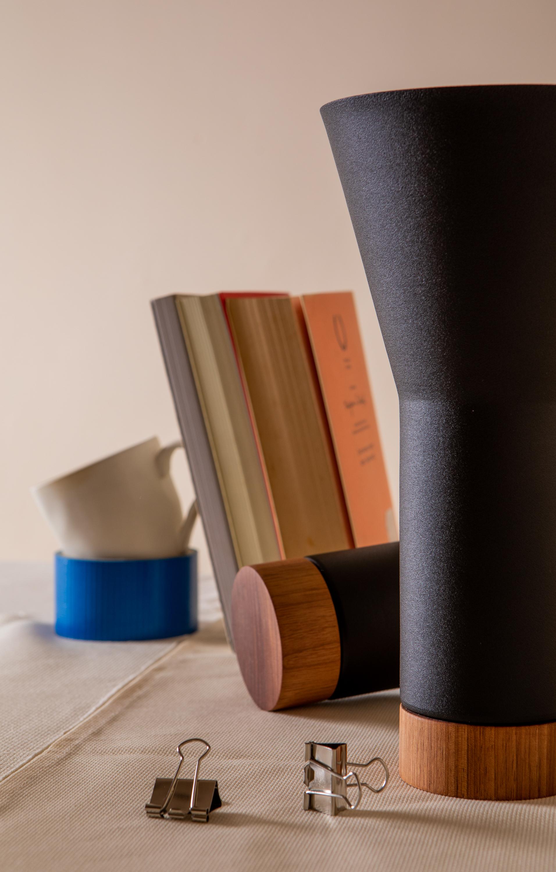 Farol Vases (Set of 3) by Estúdio Dentro, Brazilian Contemporary Design For Sale 1