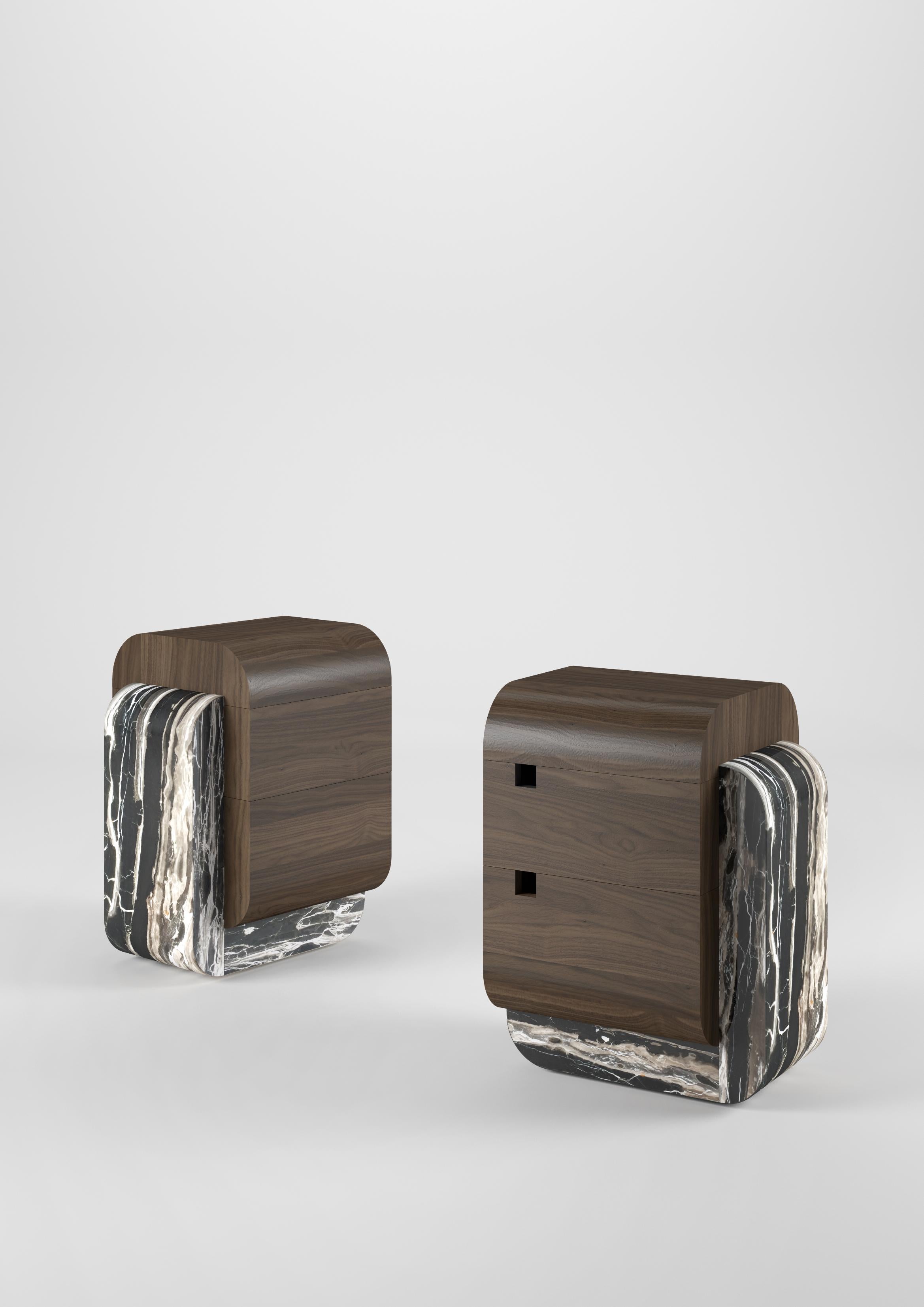 Faros, Nightstands by Charles Kalpakian for House of Today For Sale 4