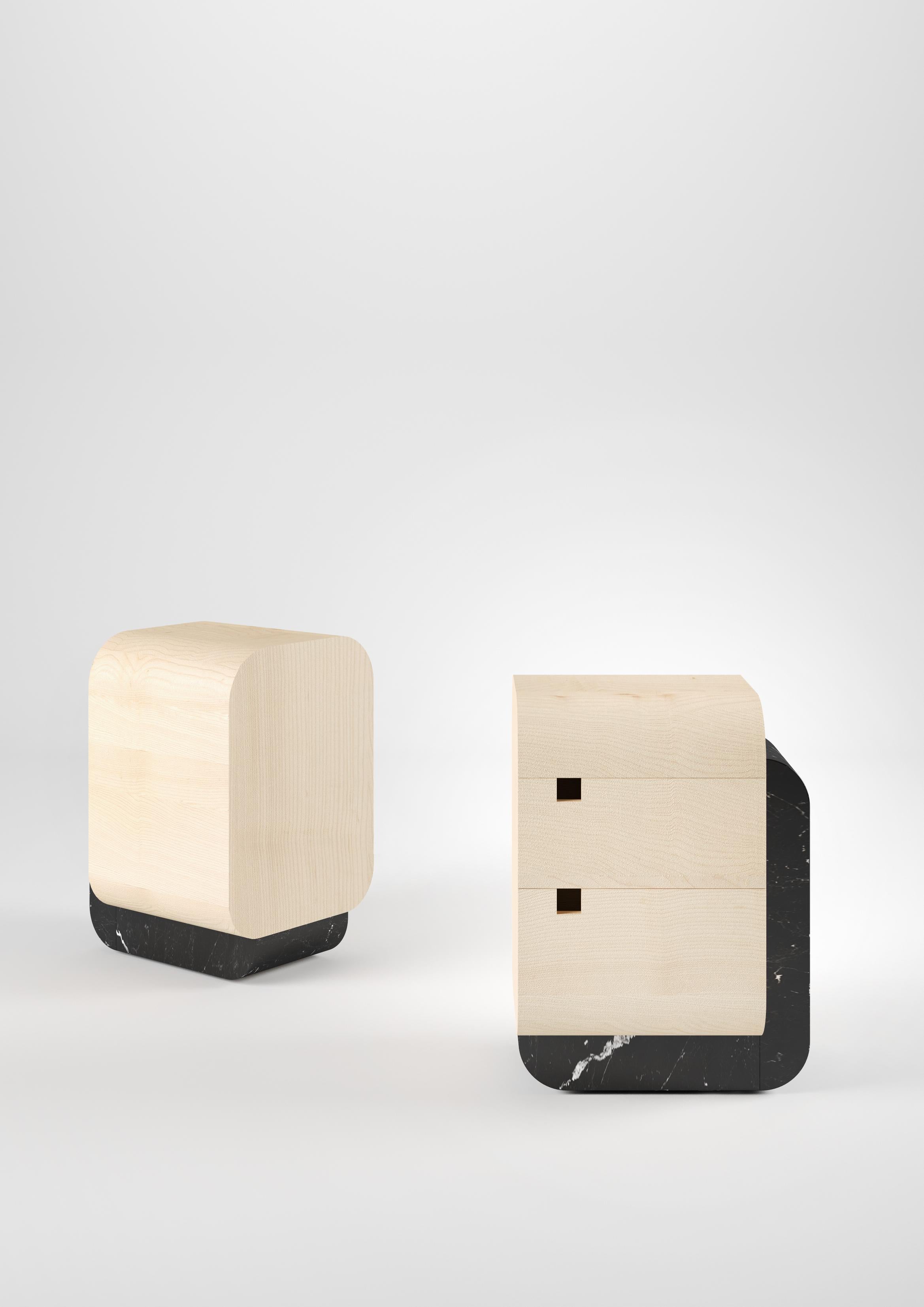 Faros, Nightstands by Charles Kalpakian for House of Today For Sale 1