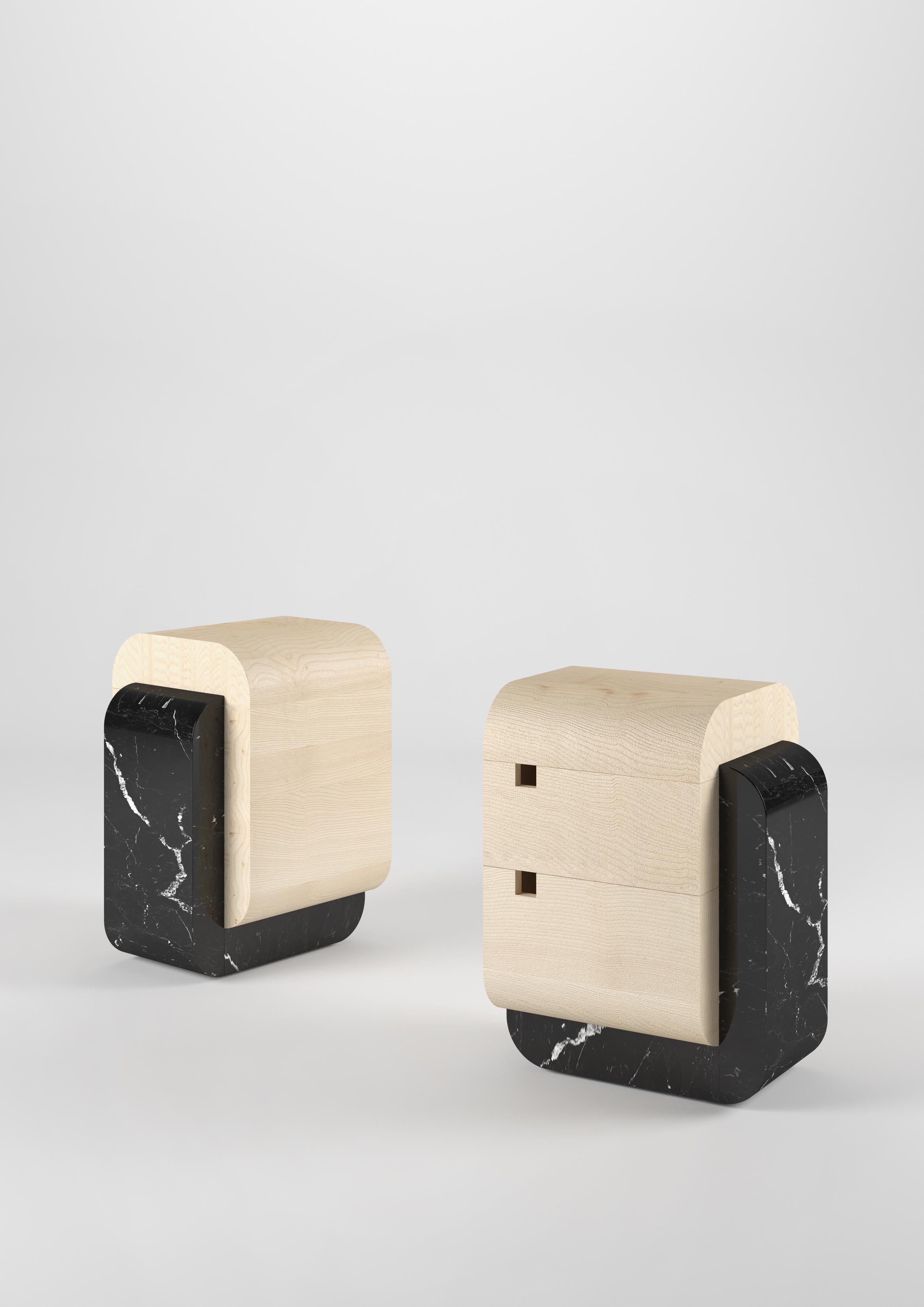 Faros, Nightstands by Charles Kalpakian for House of Today For Sale 2