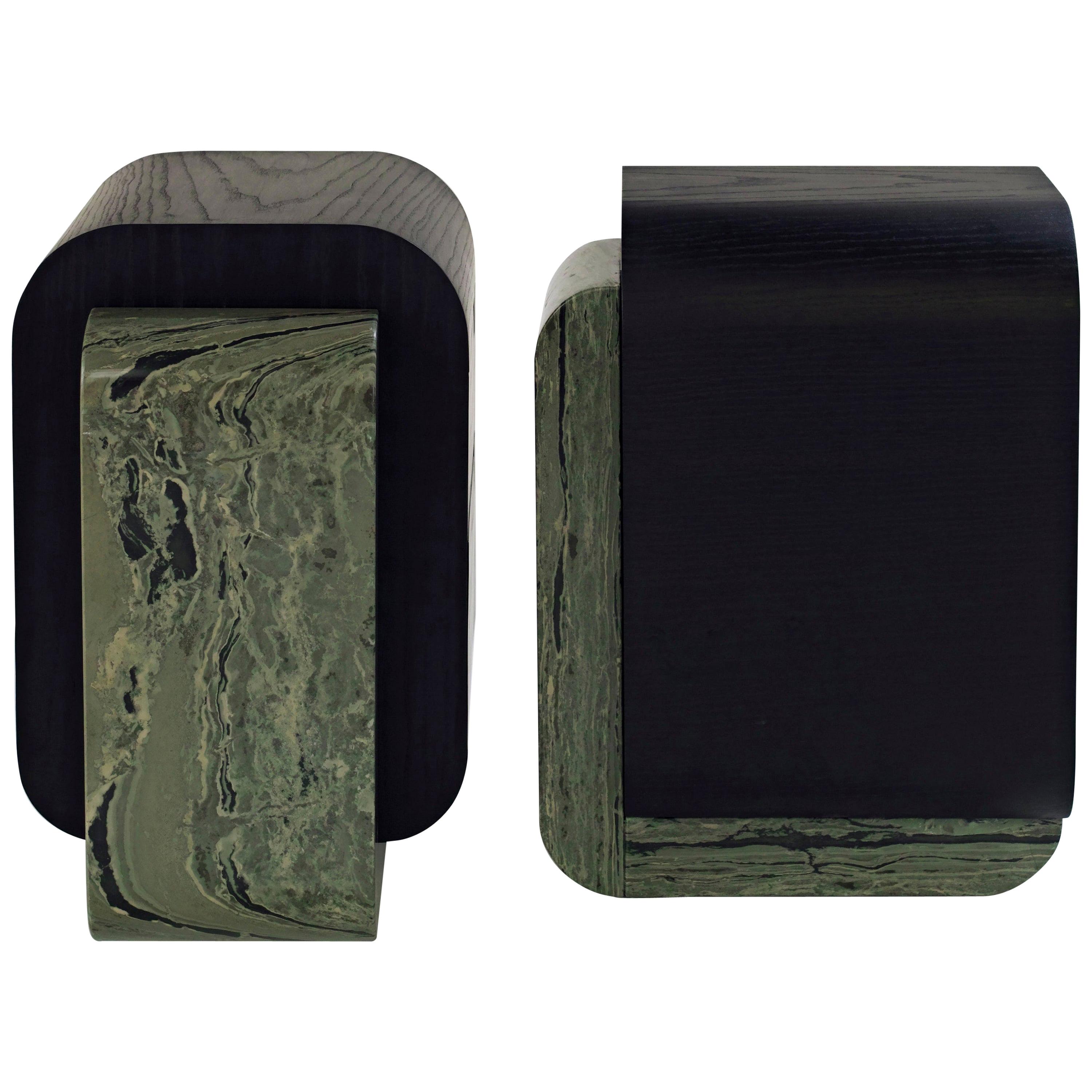 Faros, Nightstands by Charles Kalpakian for House of Today For Sale