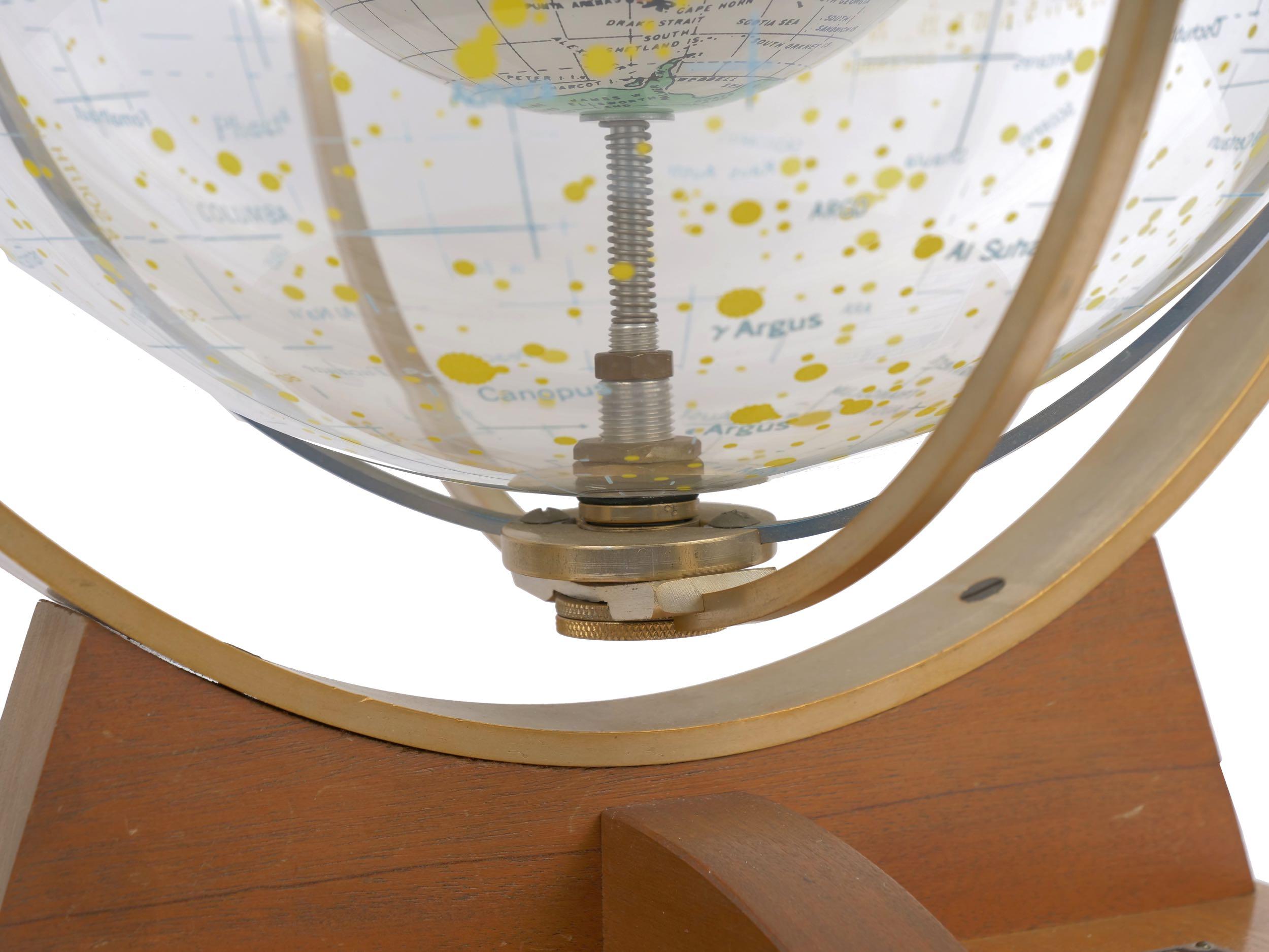 Farquhar Celestial Navigation Armillary Sphere Globe for Dept. of Navy 2