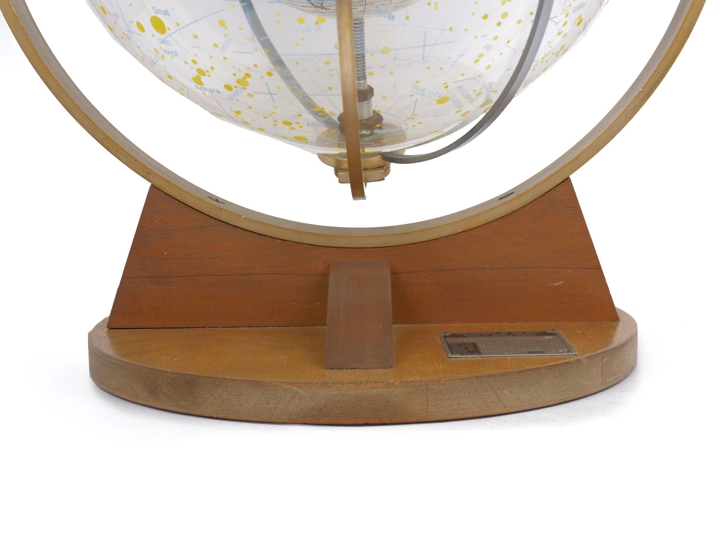 Farquhar Celestial Navigation Armillary Sphere Globe for Dept. of Navy 4