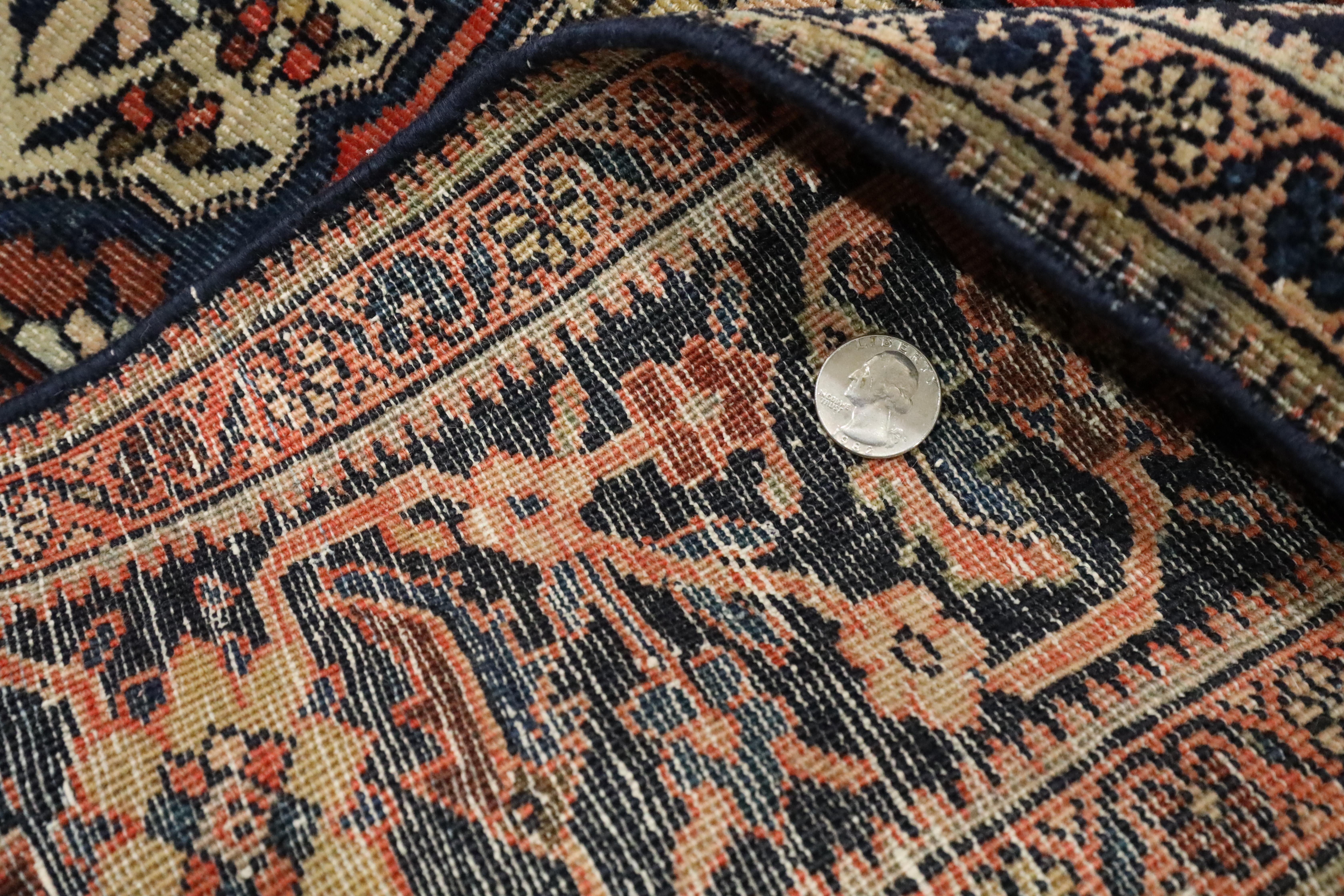 Tapis ancien Farrahan-Saruk - 3'3