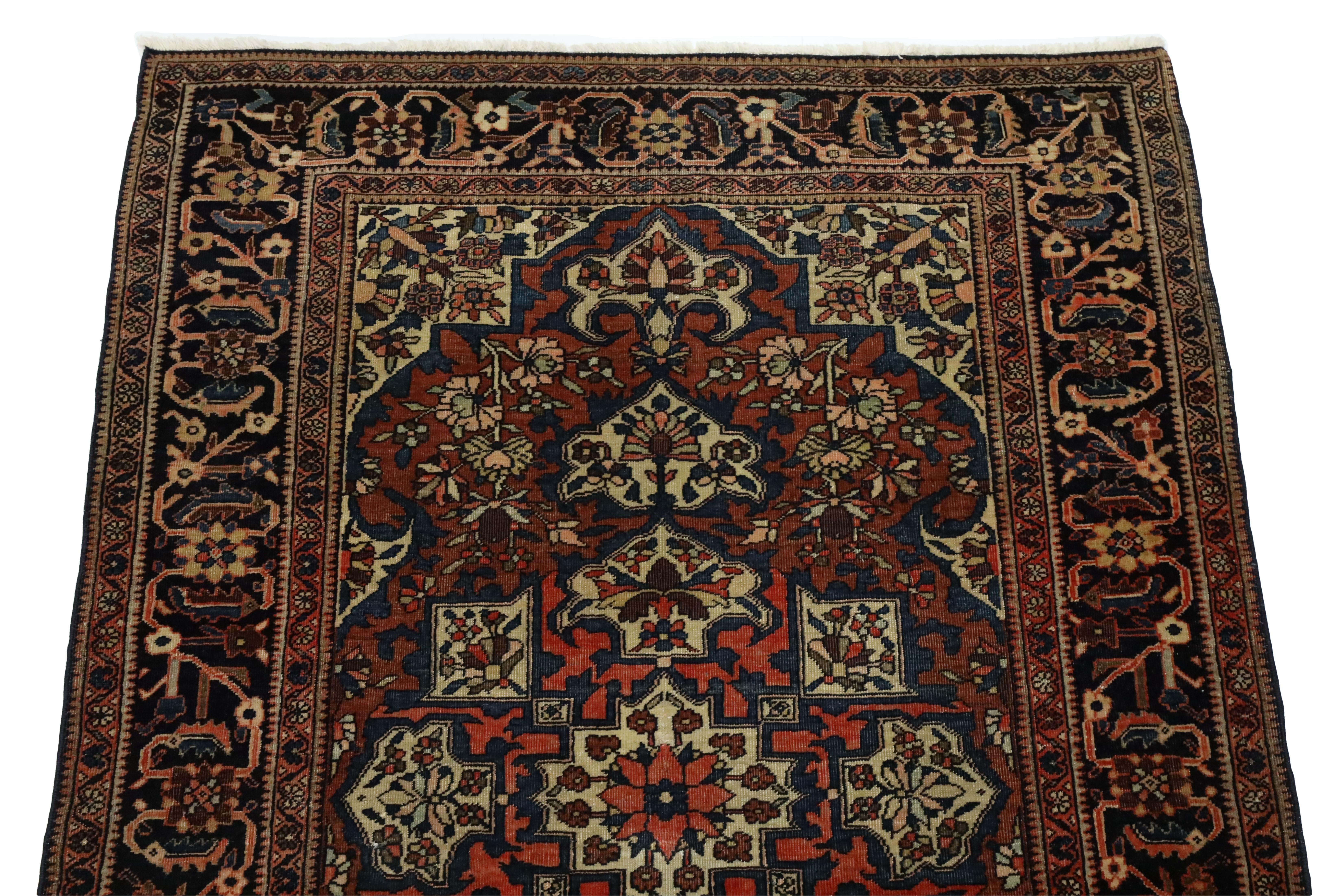 Tapis ancien Farrahan-Saruk - 3'3