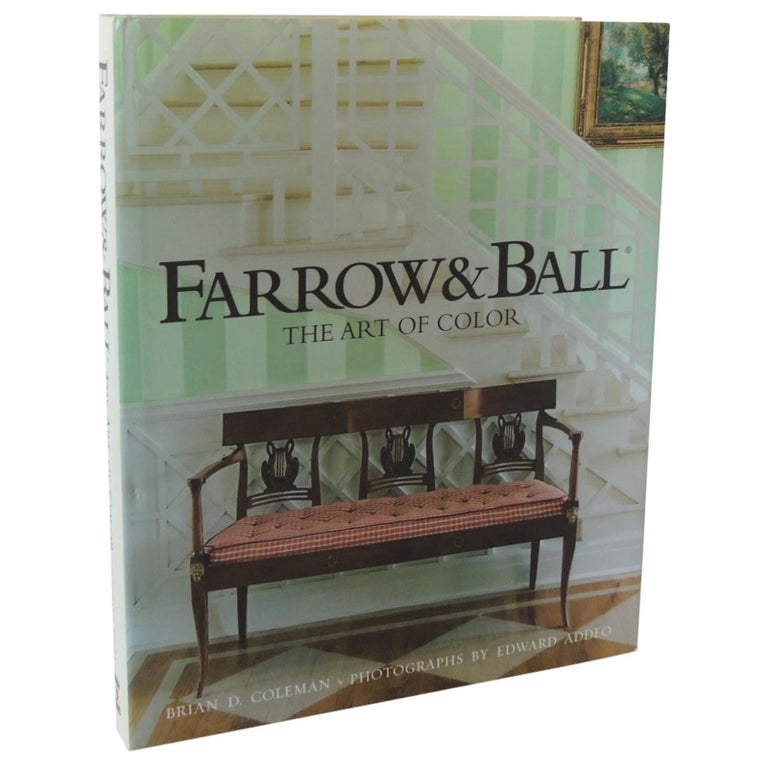 Farrow And Ball The Art Of Color Vintage Hard Cover Decorative