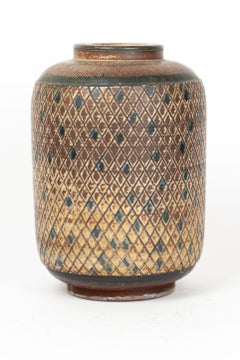 Farsta Ceramic Vase by Wilhelm Kåge voor Gustavsberg