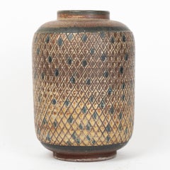 Farsta Ceramic Vase by Wilhelm Kåge voor Gustavsberg