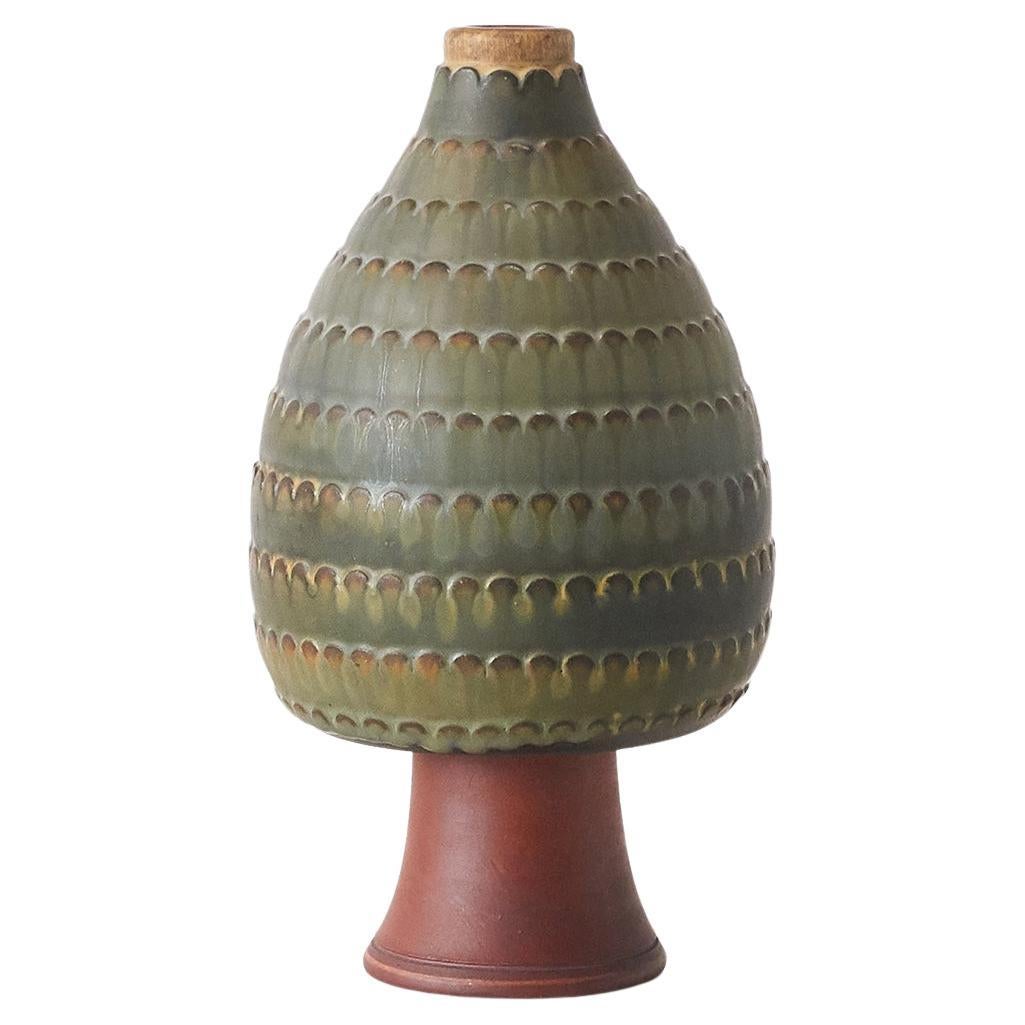 Farsta Stoneware Vase by Wilhelm Kåge