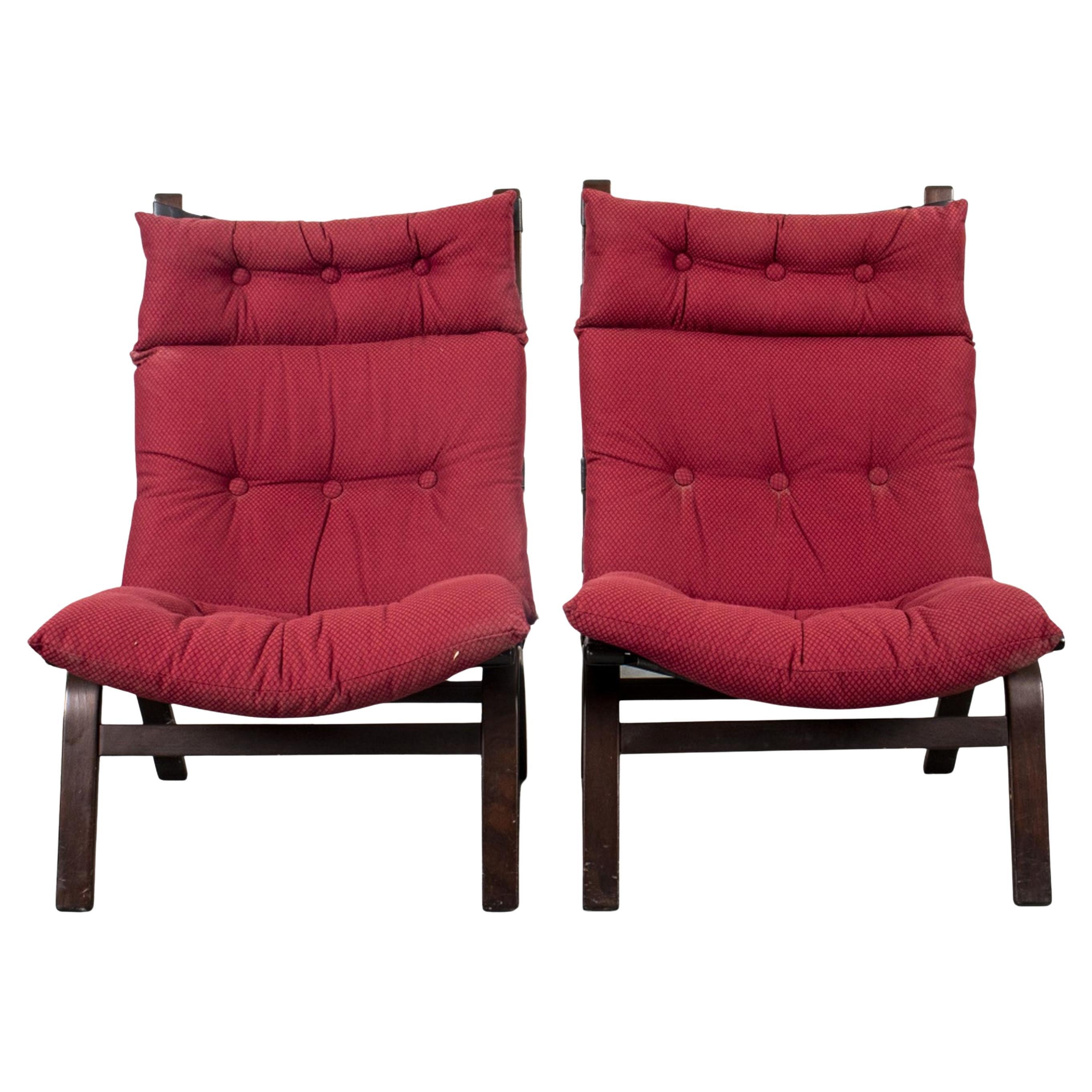 Farstrup Danish Modern Lounge Chairs, Pair im Angebot