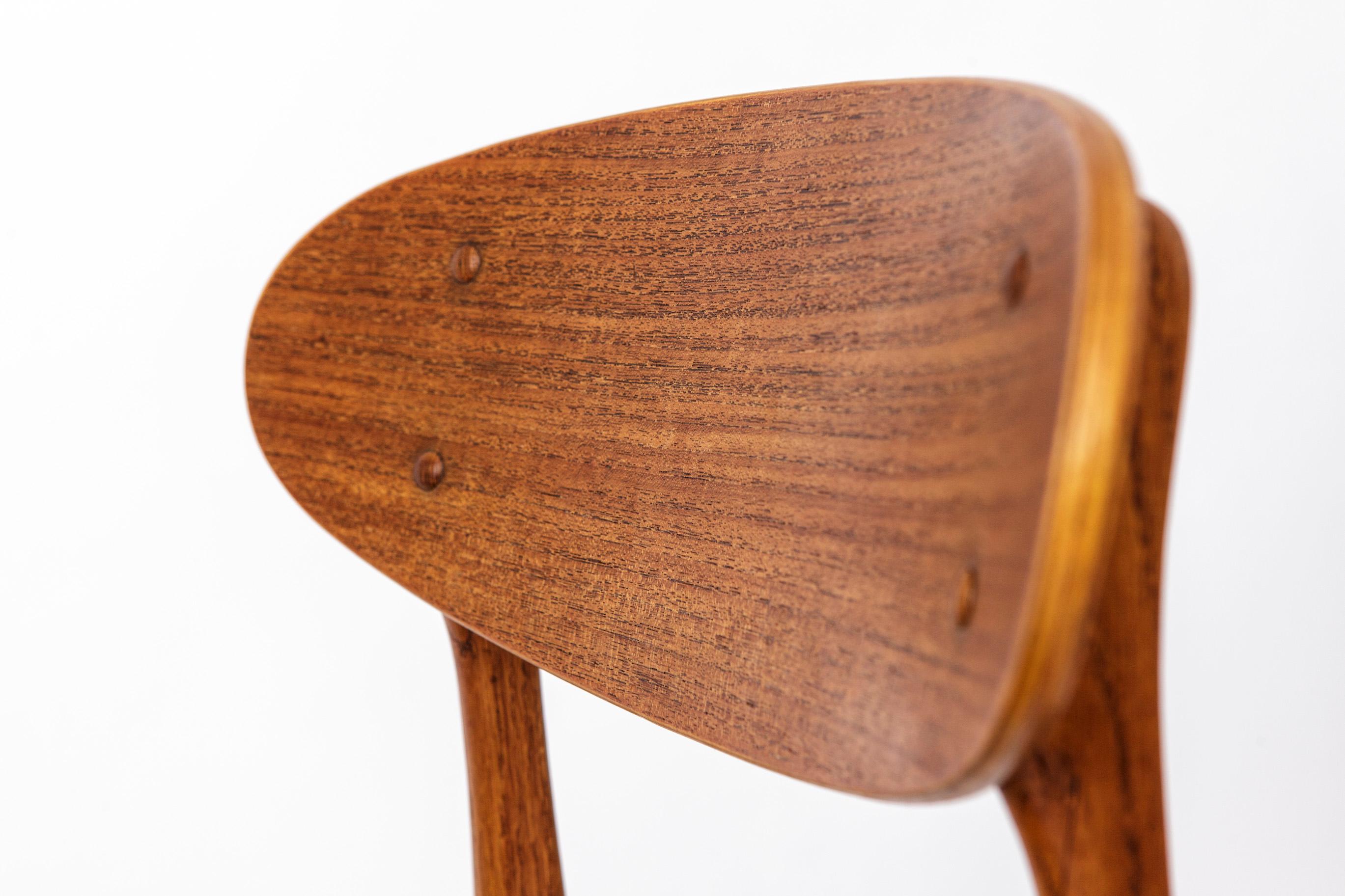 Mid-20th Century Farstrup Dining Chair - Repaired, 1960s, Oak & Teak, Danish Vintage