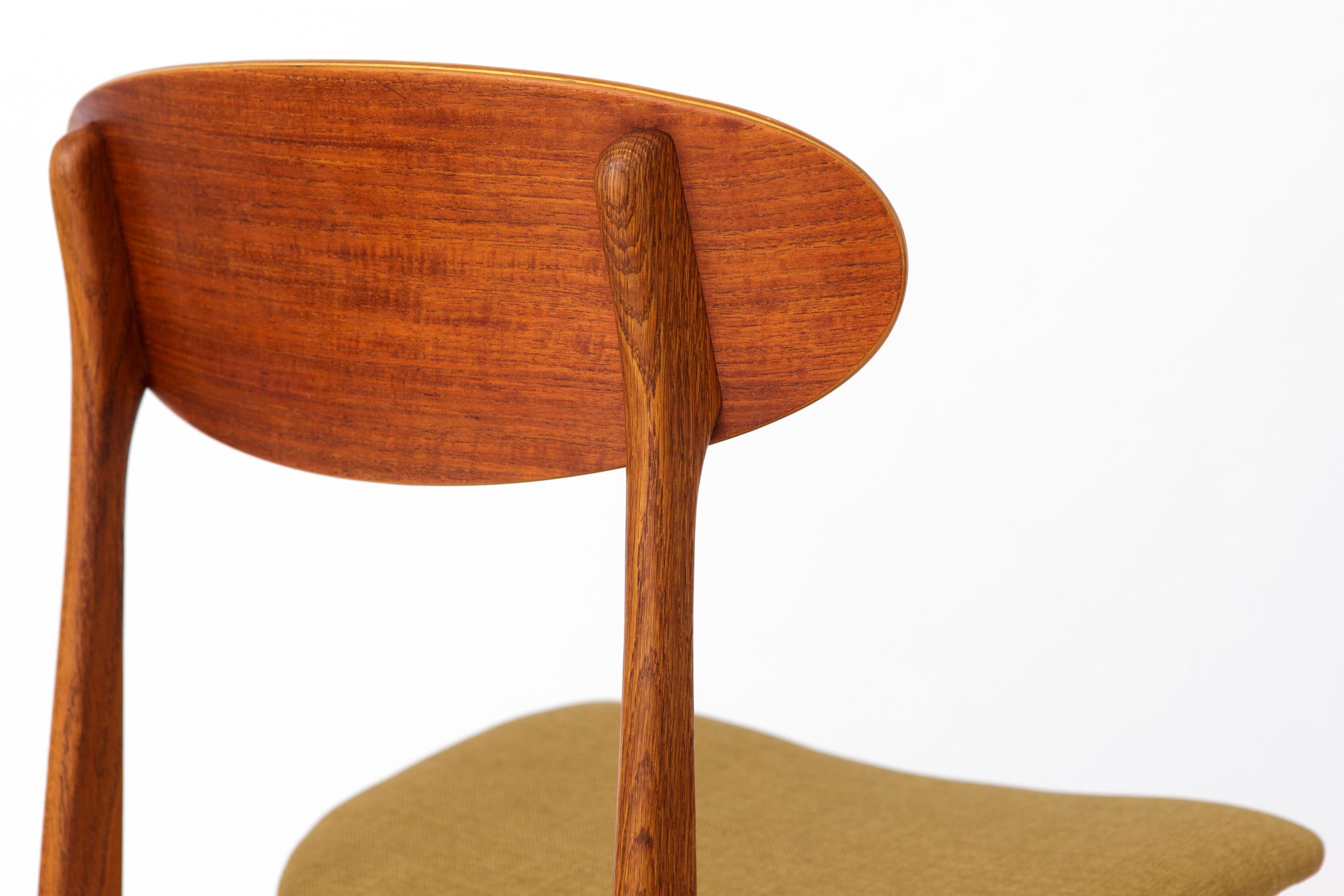Farstrup Dining Chair - Repaired, 1960s, Oak & Teak, Danish Vintage 3