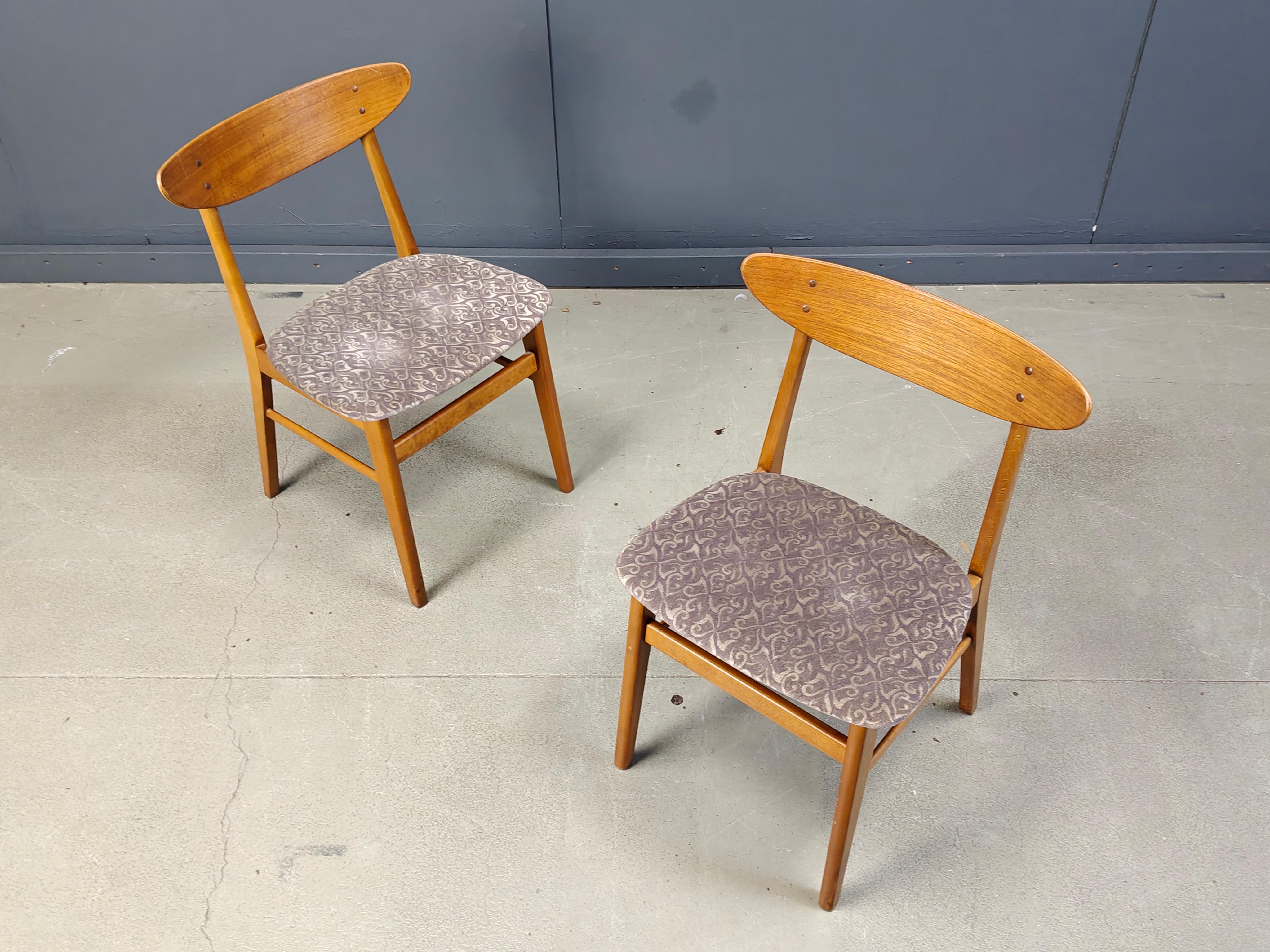 Mid-20th Century Farstrup Mobler dining chairs, set of 6 -  1960s For Sale