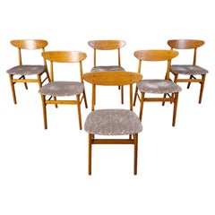 Farstrup Mobler dining chairs, set of 6 -  1960s