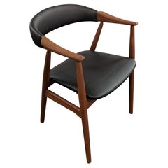 Farstrup T. Harlev Teak Desk Chair - Vintage Danish Mid Century 122257