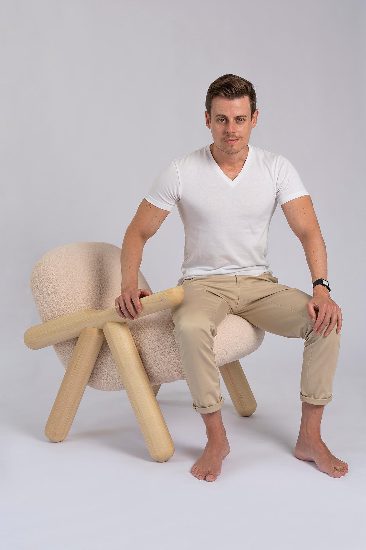 Fartura-Sessel im neotenic-Stil von Tiago Curioni im Angebot 4