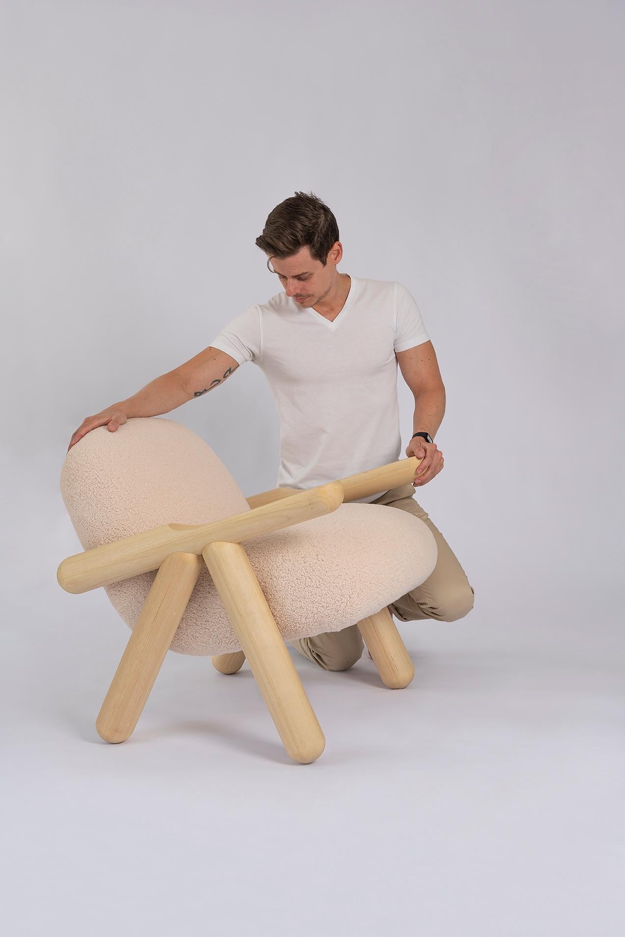 Fartura-Sessel im neotenic-Stil von Tiago Curioni im Angebot 5
