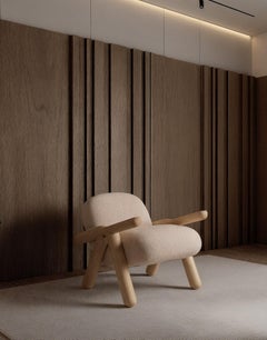 Poltrona Fartura in stile neotenico di Tiago Curioni