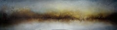 Force-original modern abstract lake landscape painting- artwork-contemporary art