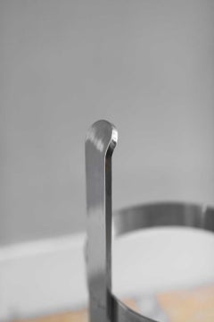 "Fasce Cromate" Umbrella Stand by Luigi Caccia Dominioni for Azucena, 1980